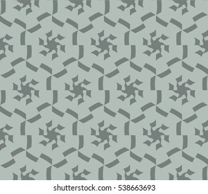 Modern geometric seamless pattern. Vector illustration. For design, page fill, wallpaper.