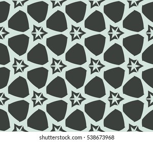 Modern geometric seamless pattern. Vector illustration. For design, page fill, wallpaper.