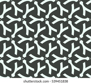 Modern geometric seamless pattern. Vector illustration. For design, page fill, wallpaper.