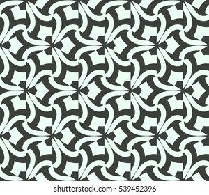 Modern geometric seamless pattern. Vector illustration. For design, page fill, wallpaper.