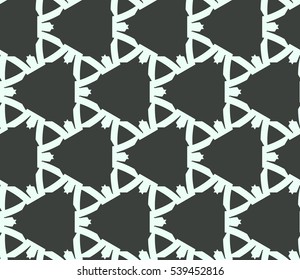Modern geometric seamless pattern. Vector illustration. For design, page fill, wallpaper.