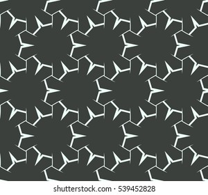 Modern geometric seamless pattern. Vector illustration. For design, page fill, wallpaper.
