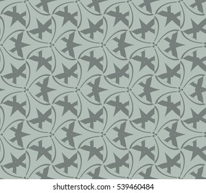 Modern geometric seamless pattern. Vector illustration. For design, page fill, wallpaper.