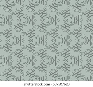 Modern geometric seamless pattern. Vector illustration. For design, page fill, wallpaper.