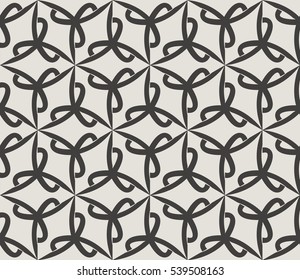 Modern geometric seamless pattern. Vector illustration. For design, page fill, wallpaper.