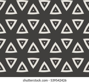 Modern geometric seamless pattern. Vector illustration. For design, page fill, wallpaper.