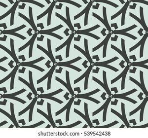 Modern geometric seamless pattern. Vector illustration. For design, page fill, wallpaper.