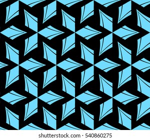 Modern geometric seamless pattern. Vector illustration. For design, page fill, wallpaper.