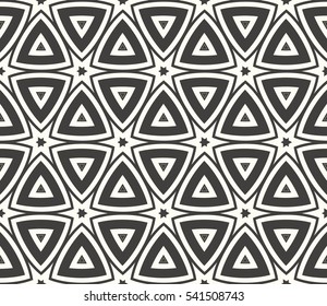 Modern geometric seamless pattern. Vector illustration. For design, page fill, wallpaper.
