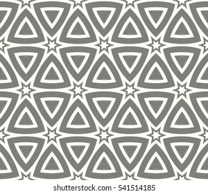 Modern geometric seamless pattern. Vector illustration. For design, page fill, wallpaper.