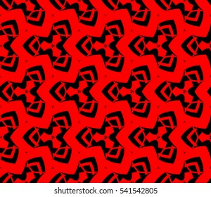 Modern geometric seamless pattern. Vector illustration. For design, page fill, wallpaper.