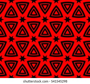 Modern geometric seamless pattern. Vector illustration. For design, page fill, wallpaper.