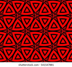 Modern geometric seamless pattern. Vector illustration. For design, page fill, wallpaper.