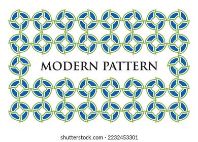 Modern Geometric Seamless Patterns Vector Design