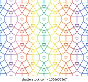Modern geometric seamless pattern.Vector background. For design, page fill, wallpaper. Vector illustration. For design, page fill, wallpaper