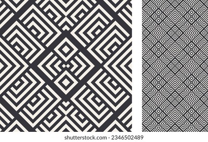Modern geometric seamless Tile. Stylish pattern  for ceramic tile, wallpaper, linoleum, textile, web page background. Vector illustration