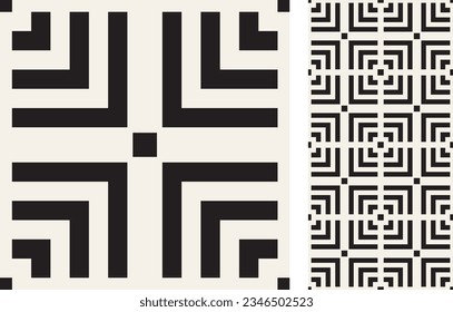 Modern geometric seamless Tile. Stylish pattern  for ceramic tile, wallpaper, linoleum, textile, web page background. Vector illustration