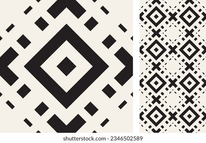 Tile geométrico moderno sin costuras. Patrón elegante para cerámica, papel pintado, linóleo, textil, fondo de página web. Ilustración del vector