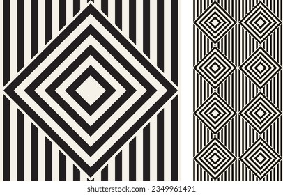 Modern geometric seamless Tile. Stylish pattern  for ceramic tile, wallpaper, linoleum, textile, web page background. Vector illustration