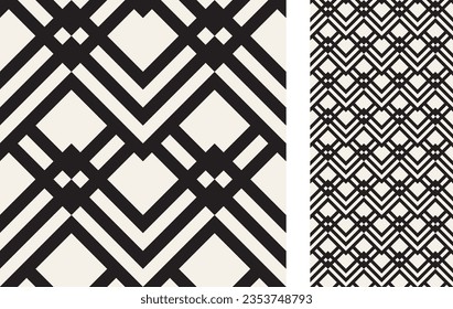 Tile geométrico moderno sin costuras. Patrón elegante para cerámica, papel pintado, linóleo, textil, fondo de página web. Ilustración del vector