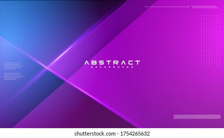 modern geometric shape abstract background gradient colorful. vector illustration	