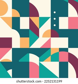 
Modern geometric shape abstract pattern vector set for graphic design and illustration