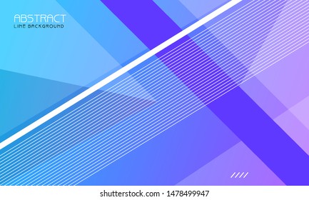 Modern geometric shape gradient background. Poster, abstract line design. Vector illustration
