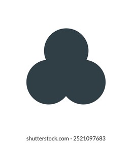 Modern geometric shape. Minimalist abstract figure, brutalist 3D basic shape and line, minimal modern simple forms. Vector icon. Bauhaus and y2k poster style trendy primitive figure.