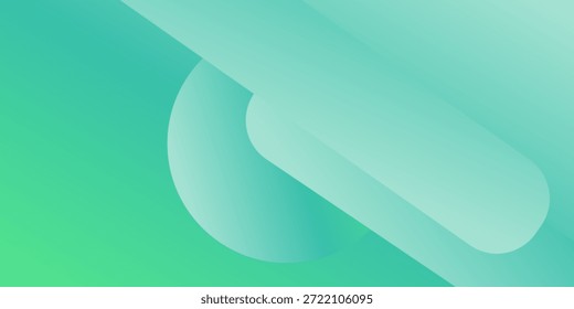 Fondo geométrico moderno de la composición de las Formas. textura azul y verde del gradiente