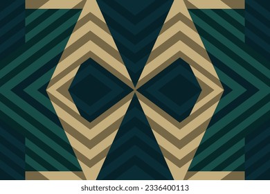 Modern geometric shapes patterns, seamless vector illustration. Pattern designs with modern geometric shapes can be printed as a background image or used for rugs, carpets, or textile fabric.