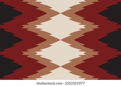 Modern geometric shapes patterns, seamless vector illustration. Pattern designs with modern geometric shapes can be printed as a background image or used for rugs, carpets, or textile fabric.