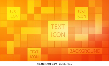 Modern geometric square background. Abstract textured background. Vector blurry website background design. Cover, flyer, brochure, business card background.