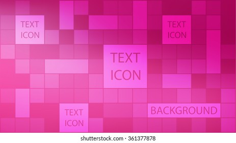 Modern geometric square background. Abstract textured background. Vector blurry website background design. Cover, flyer, brochure, business card background.
