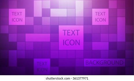 Modern geometric square background. Abstract textured background. Vector blurry website background design. Cover, flyer, brochure, business card background.