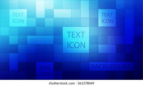 Modern geometric square background. Abstract textured background. Vector blurry website background design. Cover, flyer, brochure, business card background.