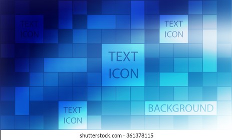 Modern geometric square background. Abstract textured background. Vector blurry website background design. Cover, flyer, brochure, business card background.