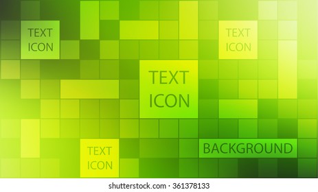 Modern geometric square background. Abstract textured background. Vector blurry website background design. Cover, flyer, brochure, business card background.