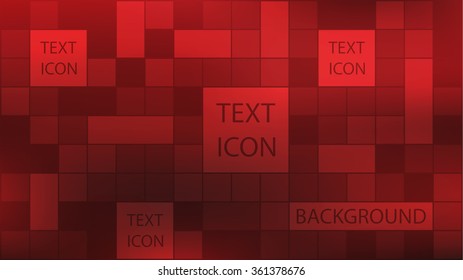 Modern geometric square background. Abstract textured background. Vector blurry website background design. Cover, flyer, brochure, website, business card background.