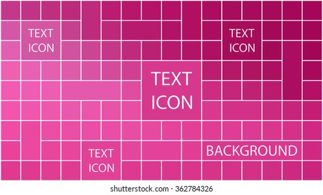 Modern geometric square background. Abstract textured background.16x9 cover, flyer, brochure, business card background.