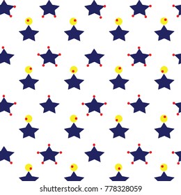 Modern Geometric Star Pattern