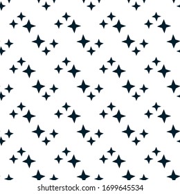 Modern Geometric Star Pattern. Vector Star Pattern Background. design for textile, wallpaper, fabric, decor, clothes, scrapbooking.