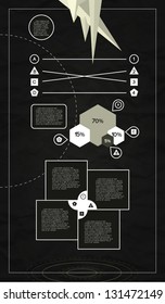 Modern Geometric Style Info-graphics