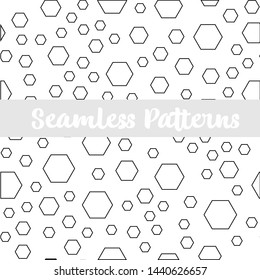 Modern Geometric Style Seamless Pattern 