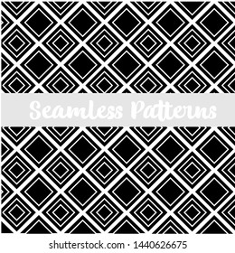 Modern Geometric Style Seamless Pattern 