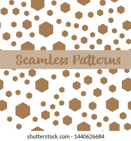 Modern Geometric Style Seamless Pattern 