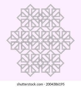 modern in geometric style. vector illustration in oriental theme. black and white 60s style for business. Perfect for poster, postcard, packaging, templates, banners, fabric, prints, business cards, 