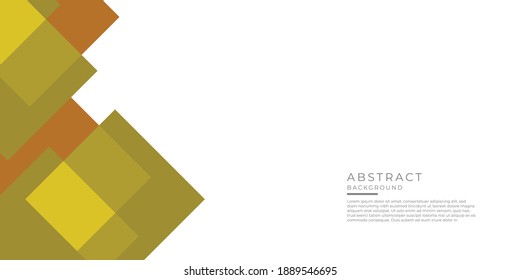 Modern geometric tech abstract background for presentation design, banner, business card. Vector illustration with futuristic corporate concept