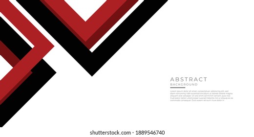 Modern geometric tech abstract background for presentation design, banner, business card. Vector illustration with futuristic corporate concept