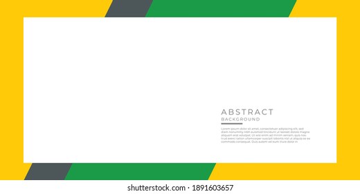 Modern geometric tech abstract background for presentation design, banner, business card. Vector illustration with futuristic corporate concept