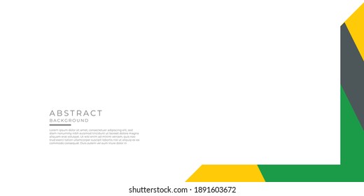 Modern geometric tech abstract background for presentation design, banner, business card. Vector illustration with futuristic corporate concept